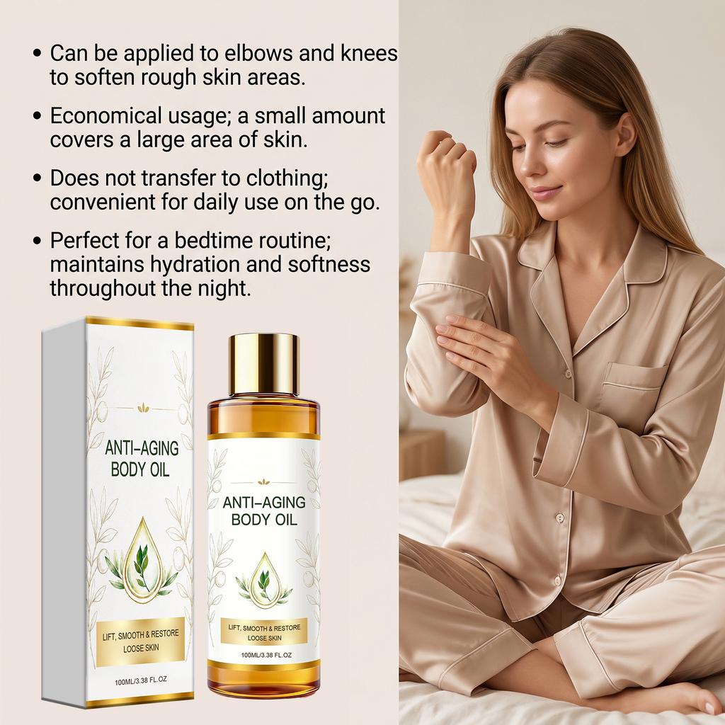 Skin Nourishing Oil Lightweight Non-Greasy Fast Absorbing Dry Skin Relief Daily Moisturizing Body Face Oil