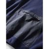Japanese-Style Retro Mountain Double-Sided Fleece Sweater Men's Autumn and Winter Fleece-lined Trendy Bottoming Shirt Export Men's Clothing Outwear
