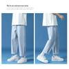 Men's jeans 2026 new style loose straight casual long pants wide-leg pants