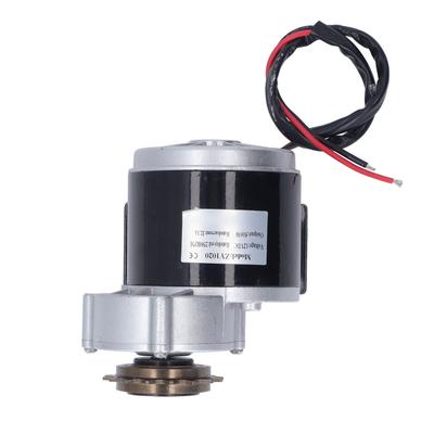 Brushed Motor 16 Teeth Gear Chainwheel Electric Motor Copper Coil High Torsion DC12V 500W 2500RPM