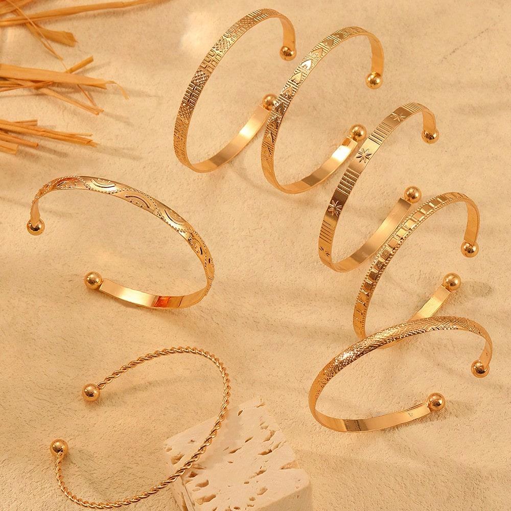 1set Simple Butterfly Charm Bracelet, Bohemian Style