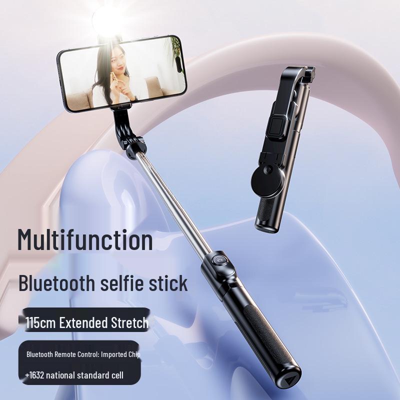 Z8 Bluetooth Selfie Stick with Tripod for Douyin Live Streaming & Photography