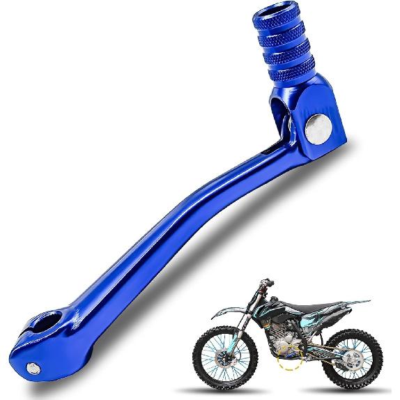 Folding Gear Shifter Shift Lever Pedal CNC Compatible with 50cc 70cc 90cc Blue