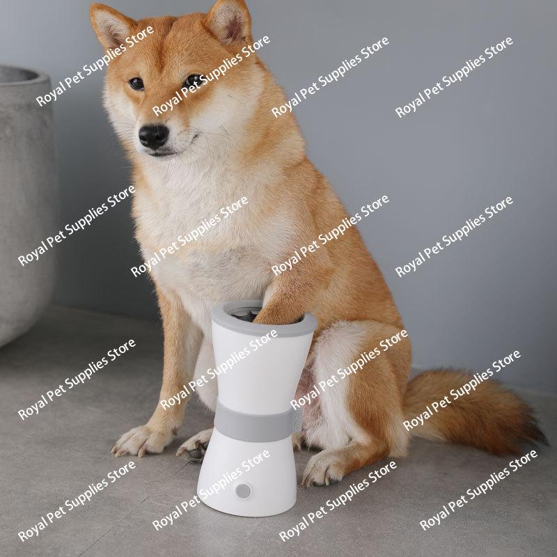 USB rechargeable pet foot washer electric dog paw washing cup automatic dog foot washing cup pet supplies
