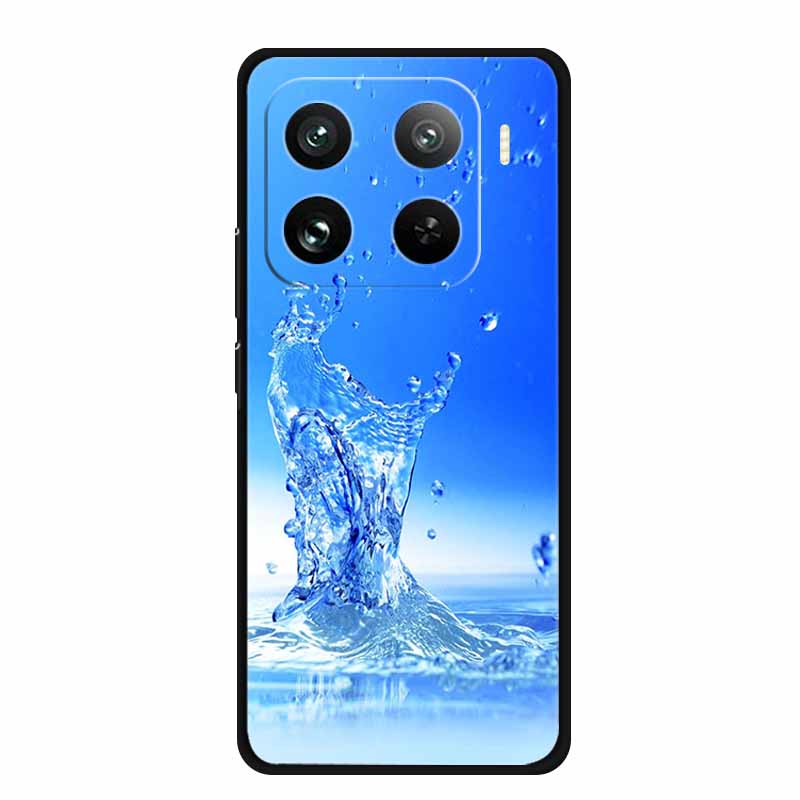 Handyhülle Für Xiaomi 15 S Pro Rückseite Hülle Stoßfest Schwarz Silikon Weich Coque Für Xiaomi 15 15s Pro Hülle 15Pro Funda Schale