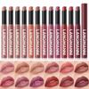 LANGMANNI Twelve-Color Rotating Semi-Matte Lipstick with Slanted Tip