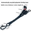 3M Auto Retractable Ratchet Tie Down Starp Belts Double Hook Universal Motorcycle Tools Convenient Fast Binding Prevent Falling