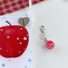 Delightful Tiny Fruit Keychain With Star Accent A Fun Addition To Your Accessories Unique Key Accessory Bag Adornment