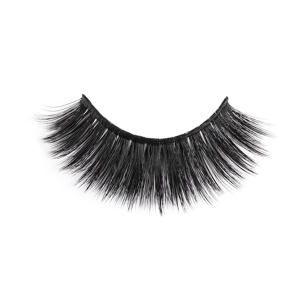 Glue Included Wispy False Eyelashes Eye Lash Extension 3D Soft Mink Hair Natural Long