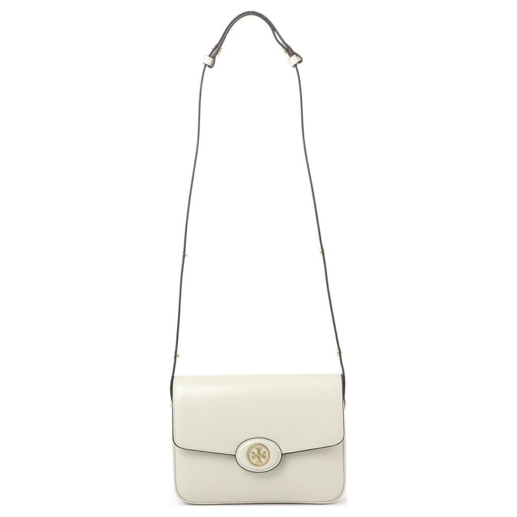 Tory Burch Robinson 21 Magnetic Flap Closure Adjustable Shoulder Strap Patent Leather Crossbody Bag Women Bags Shea-Butter-Yellow 143122-704