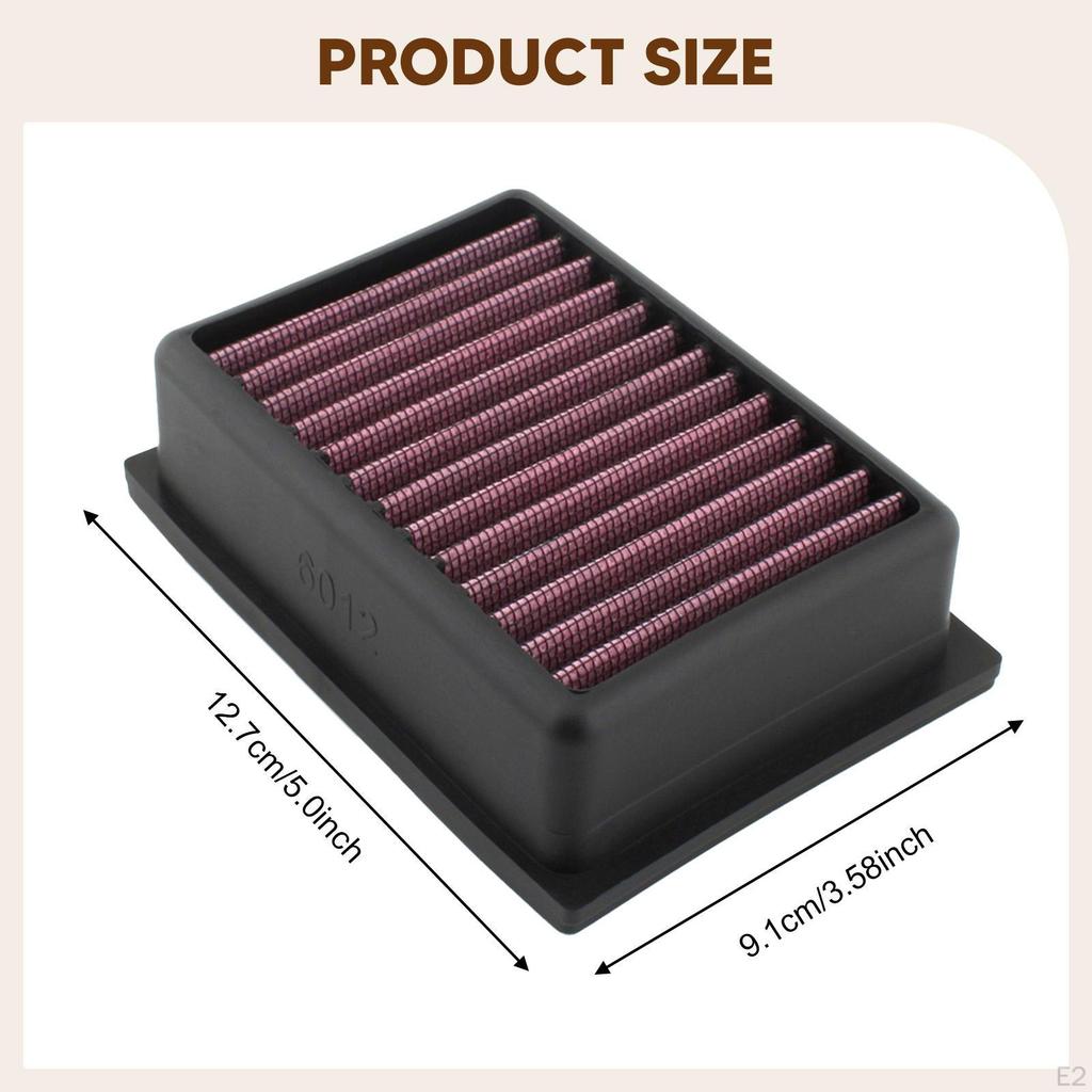 Motorcycle Air Filter Portable Replacement for BMW C600 Sport 2012-2018