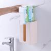 ABS Traceless Wall-Mounted Tissue Box: Creative, Simple, Multi-Functional Plastic Towel Holder
