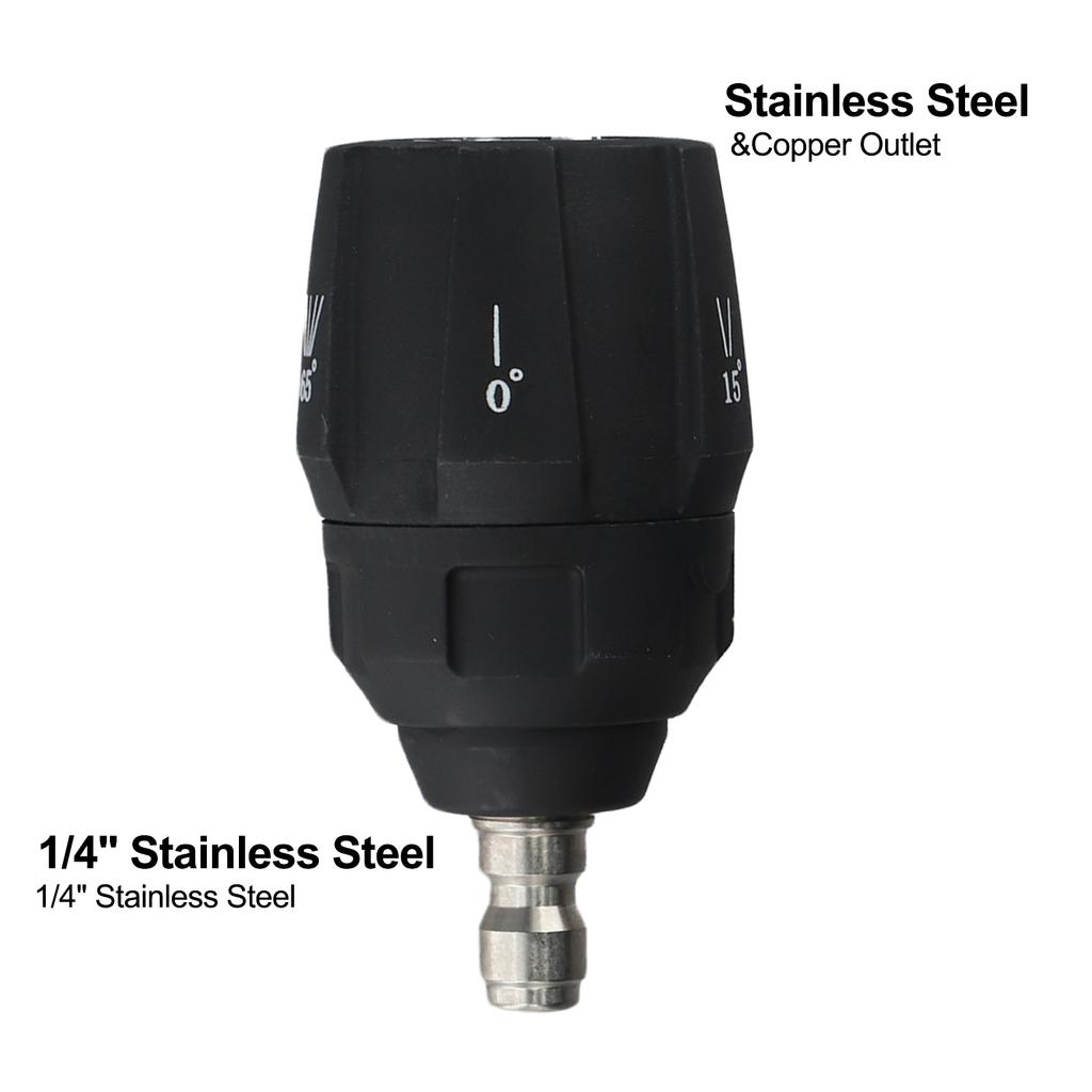 Not Suitable For K1700 5 In 1 Spray Nozzle Multi-angle Spray Tips 1/4in Quick Connect Fitting Deep Dirt Removal