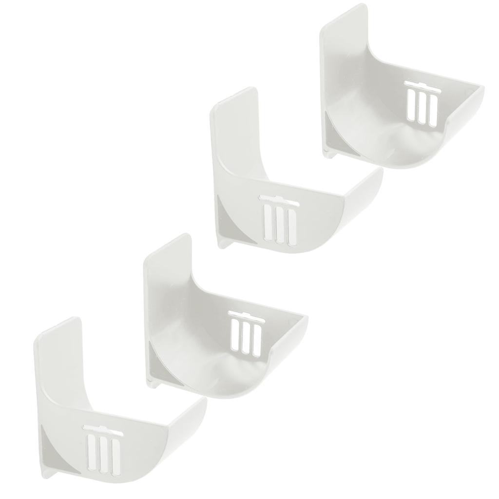 4pcs Wall Mounted Trash Bag Holder Bin Bag Organizers With Strong Adhesive for Multipurpose Use In Any Room Storage