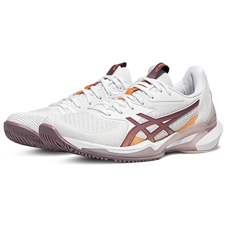 Asics Solution Speed FF 3 White Dusty Mauve Women Sneakers 1042A250-102