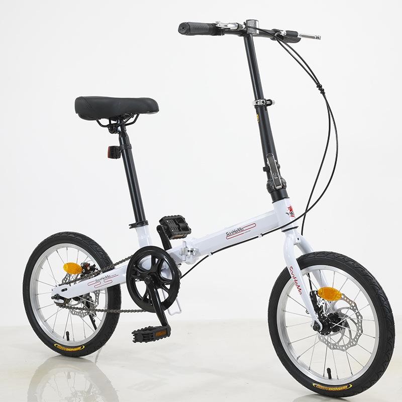 Sanhe Zirgs 16 Saliekamais Velosipēds: Vienas