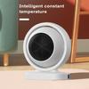 Small Space Heater High Power Plug-and-Play Energy Efficient Compact Size Overheating Protection Desktop Heating Fan