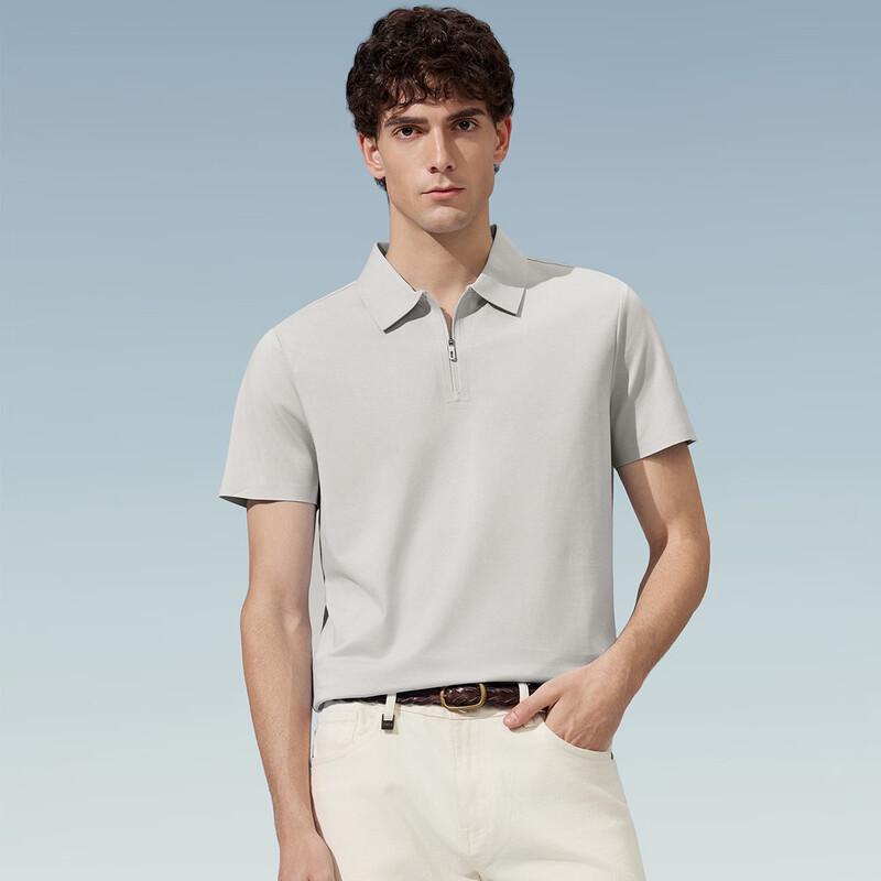 Judger Men's Cotton Modal Business Casual Short Sleeve T-Shirt
