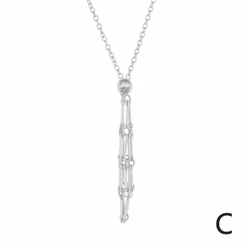 Stainless Steel Crystal Cage Necklace Adjustable Net Chain Stone Collecting Holder Anti-Tarnish Durable Design Easy To Open/Clos