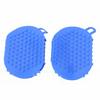 Body Massage Roller Ball Glove Ergonomic Handheld Water Proof Portable Muscle Relaxation Lymphatic Gloves Blue
