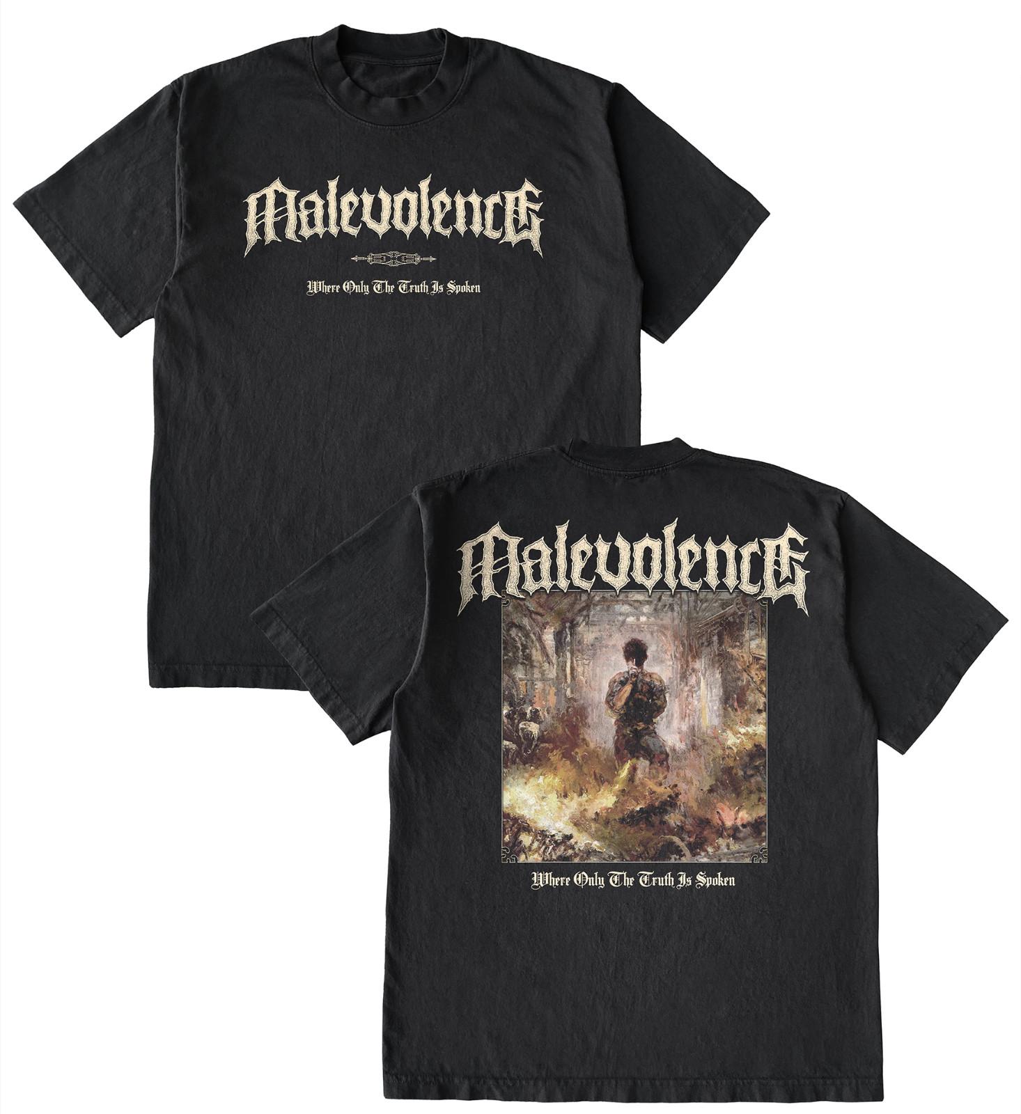 Malevolence band Where Only The Truth Is Spoken Cotton T-Shirt TS416 M