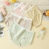 7 bucăți/set Chiloți noi Lenjerie din bumbac Slip din bumbac fără sudură Respirabil Drăguț Fete Intimate