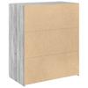 Sideboard Gray Sonoma 80 x 42.5 x 93 cm Particleboard