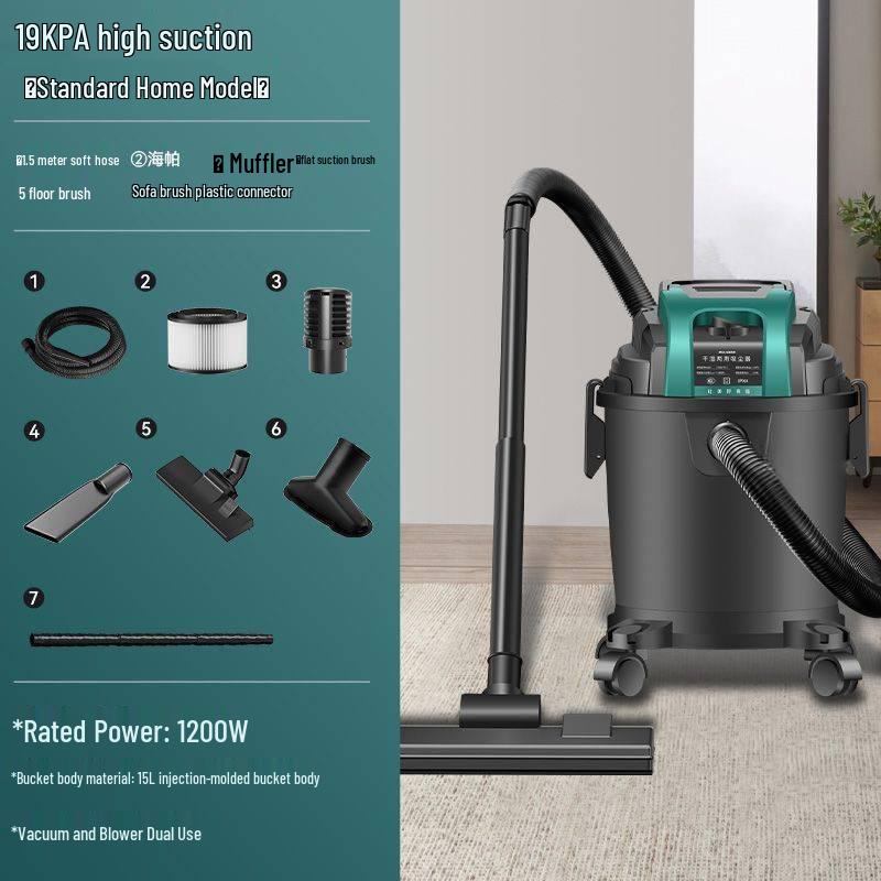 Dual-Use Wet & Dry Vacuum Cleaner: Powerful Suction for Home & Industrial Cleaning, Grout Special