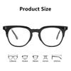 JQ1004 Tortoiseshell Retro Acetate Unisex Prescription Glasses Frame - High-End Design