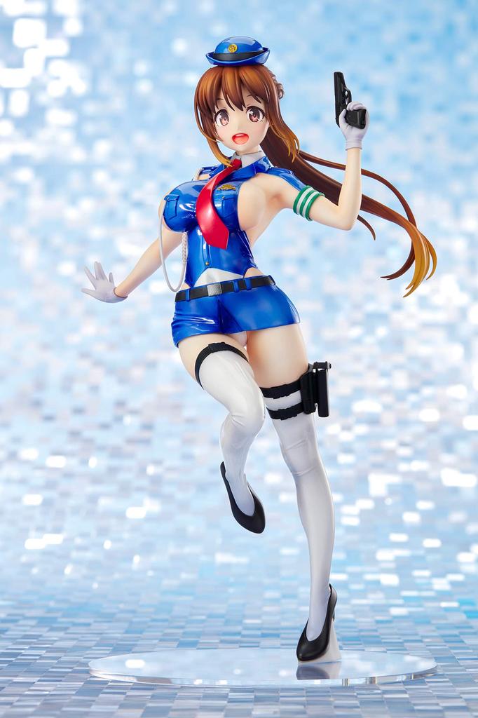 Vertex Originals "Tight Work" Work 1 Polizist Sakurada Asahi, ca. 250 mm groß, PVC/ABS, Vorbemalt, Komplettfigur