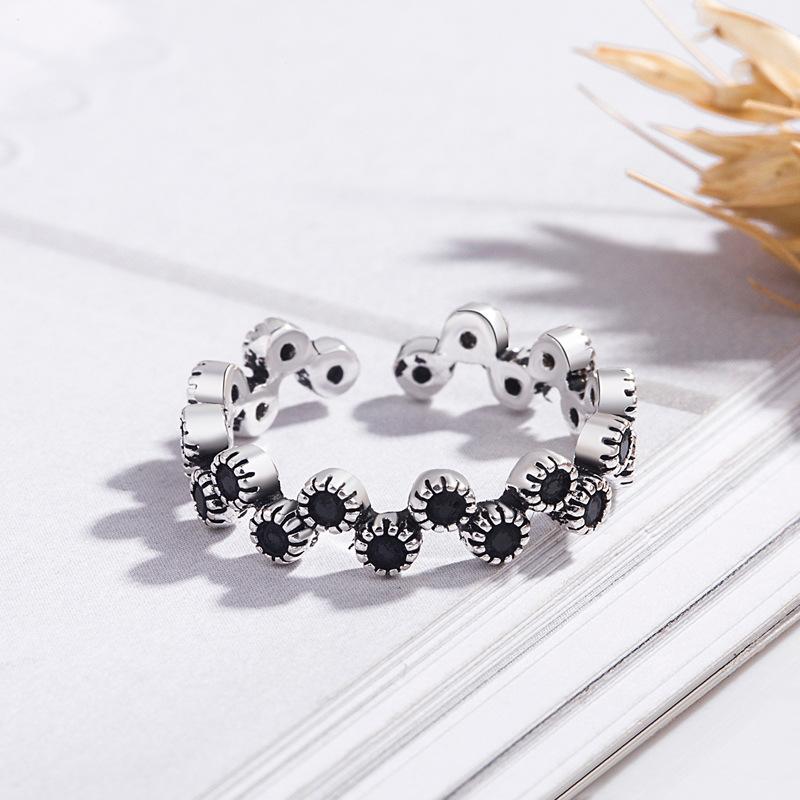 Lindon Klasszikus rézötvözet cirkon gyűrű női ékszerek esküvői ígéret party ajándék