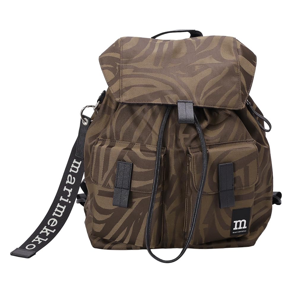 Рюкзак Marimekko Everything, Yoclita L, Полиэстер, Коричневый, 94604 880, для Мужчин и Женщин [Б/у]