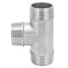 304 Stainless Steel Tee Connector G1in Male Thread Plumbing Accessory  Water System Fitting