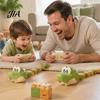 Kids Electronic Snake Toy 1/2 Sets RC Electric Magnetic Toy, Remote Control Eating Itself Competitive Party Game for Kids, Hands-Eye Coordination