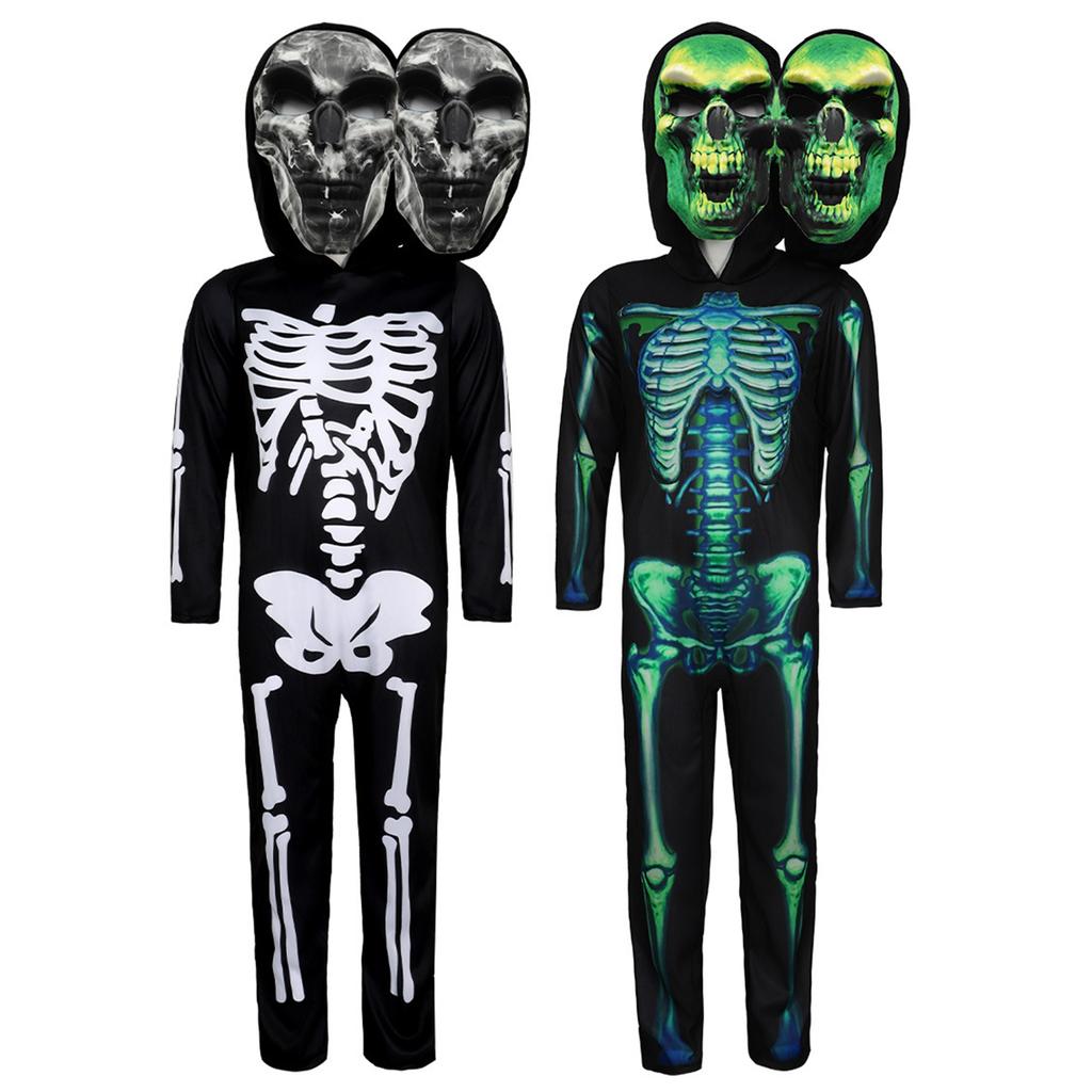 Halloween Children's Performance Costumes Skeleton Costumes Role Play Cosplay Costumes Performance Costumes