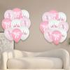 Pink Balloons White Dancing Ballerina Party Supplies Ballerina Decorations  Girl