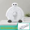 Compact Cartoon Electric Desk Fan for Student Dorms and Bedrooms