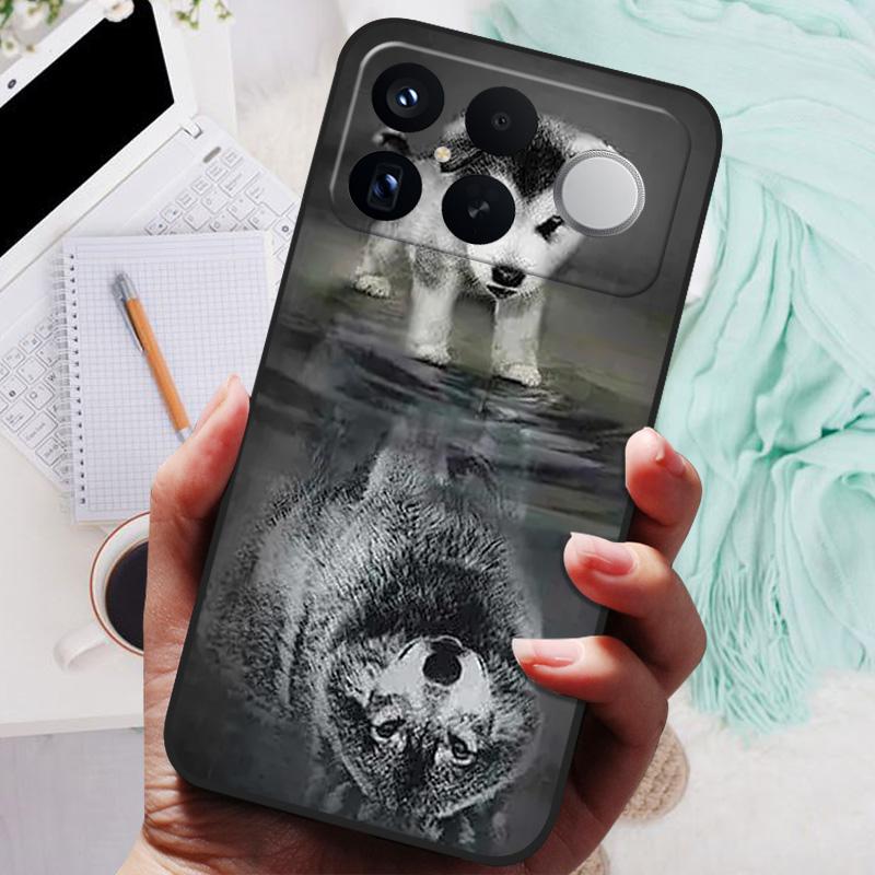 For Xiaomi Redmi K90 Pro Max Case NEW TPU Silicone Shockproof Cat Phone Cover For Redmi K90 Pro Max Funda Printing Soft Coque