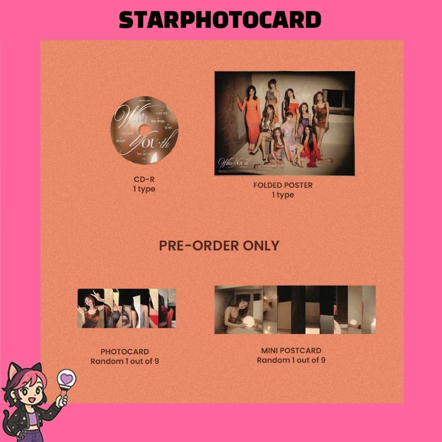 [READY STOCK] TWICE 13th Mini Album With YOU-th Digipack Album