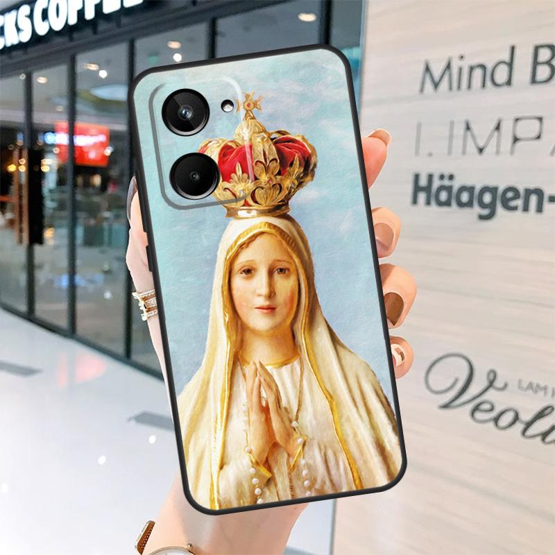 Virgin De Guadalupe Virgen Mary Case For Realme GT7 Pro GT6 11 12 13 14 15 Pro Plus C55 C53 C35 C33 C61 C65 C67 C53 C71 C75
