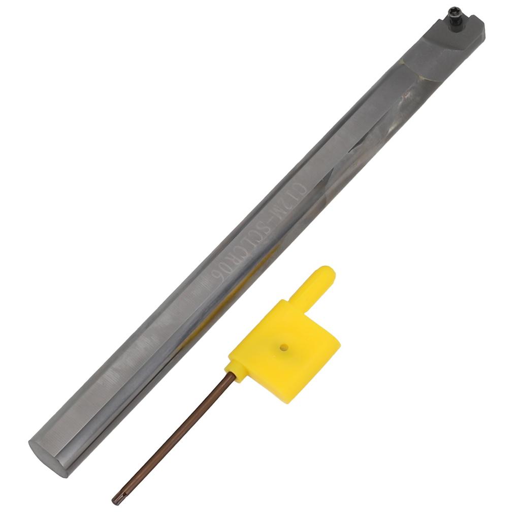 C12M-SCLCR06 12mm 150mm Solid Carbide Boring Bar Work On Carbide Rt