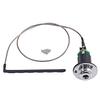 Universal 70mm Pickup Guitar Endpin Preamp Pickup Bridge Piezo 2.5MM Jack EQ Plug Cylinder Acoustic Pickup