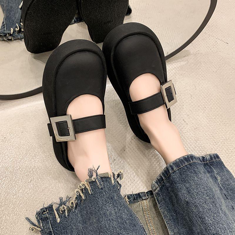 Simple Design Bag Head Slippers 2025 Spring and Summer New Fashion Versatile Comfortable Bag Head Half Slippers Women's Wear