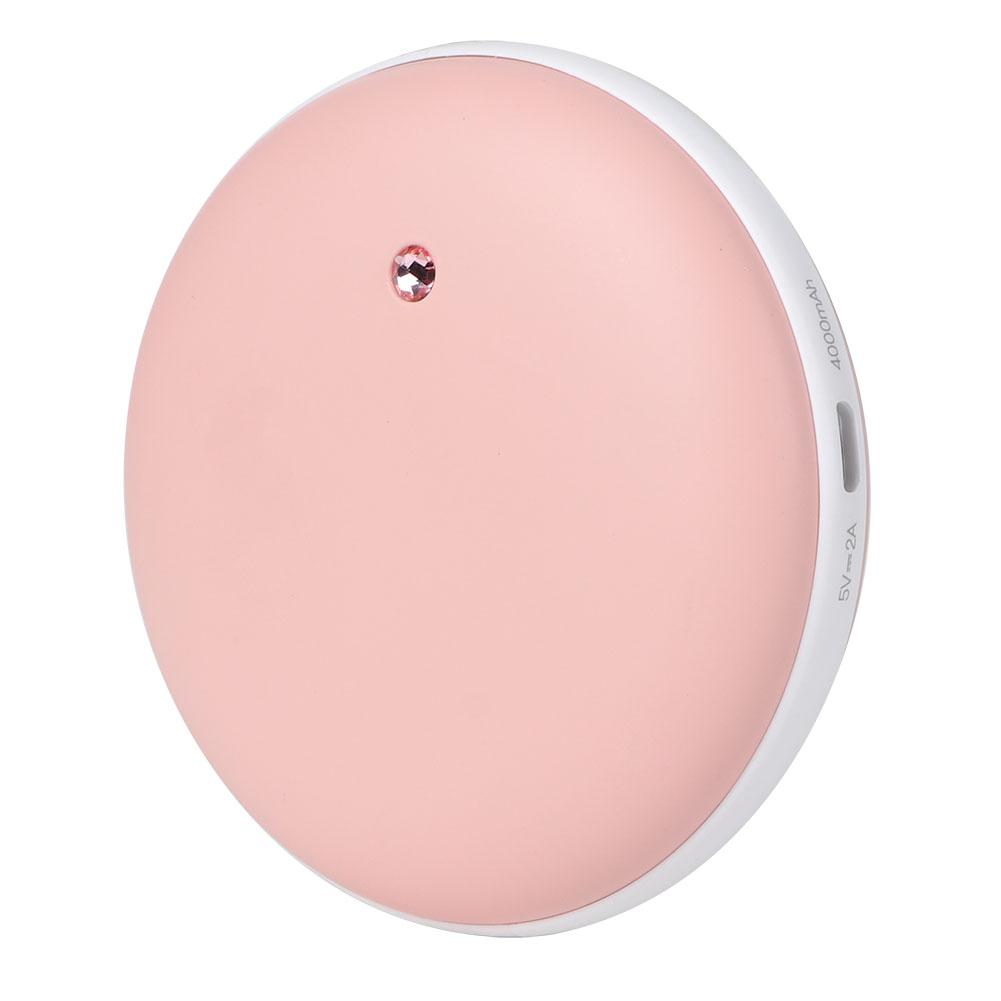 Mini Portable Cute Shape USB Hand Warmer for Winter Home Office Outdoor Travel Pink