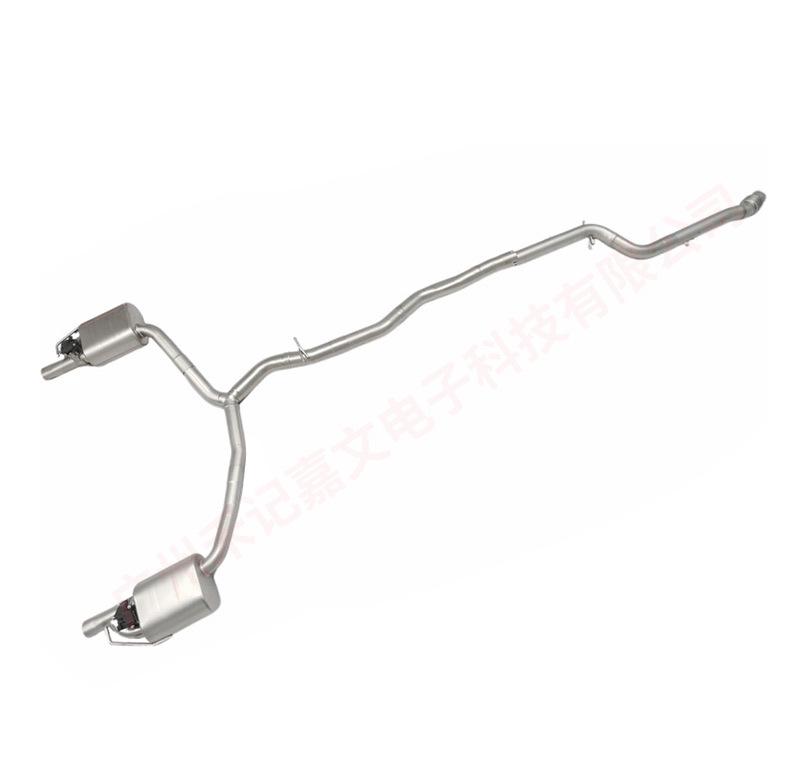 Stainless Steel Exhaust Muffler Cover for Mercedes W213 E300 2.0T