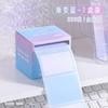 Pull Out Full Adhesive Gradient Sticky Notes For Office Note Taking