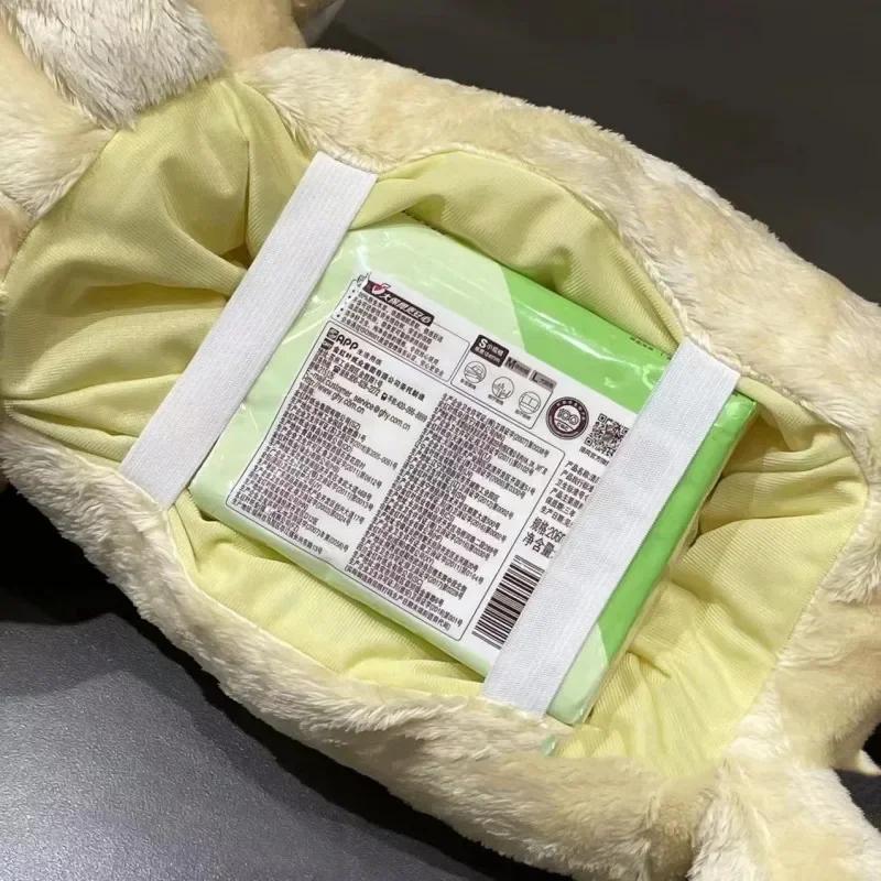 Cartoon PomPom Purin Cute Plush Doll Tissue Box Pillow Portable Paper Package Case Birthday Christmas Gifts