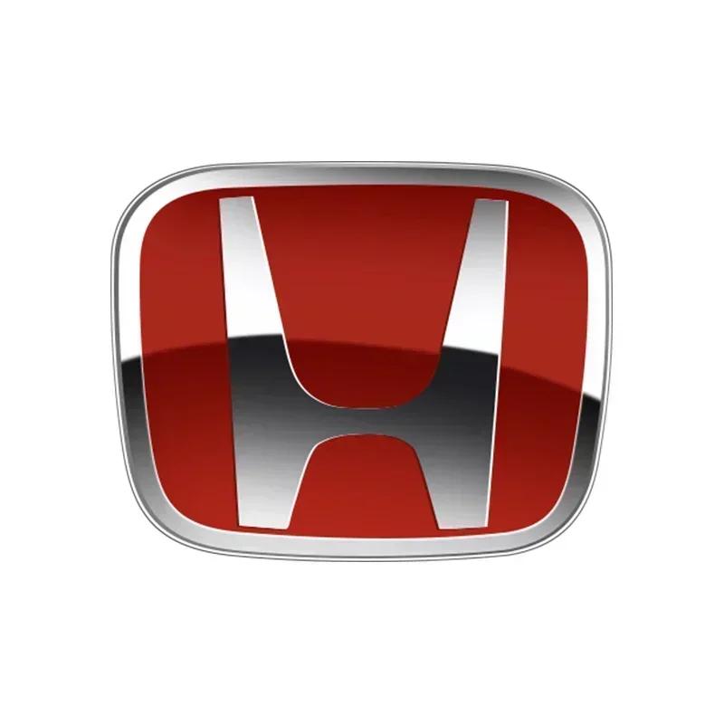 

1pcs 3D H Custom Badge Decal for Honda Civic VEZEL CRV City Accord Fit Odyssey Car Hood Front Grill Rear Trunk H Logo Sticker 69mmX57mm--Z00