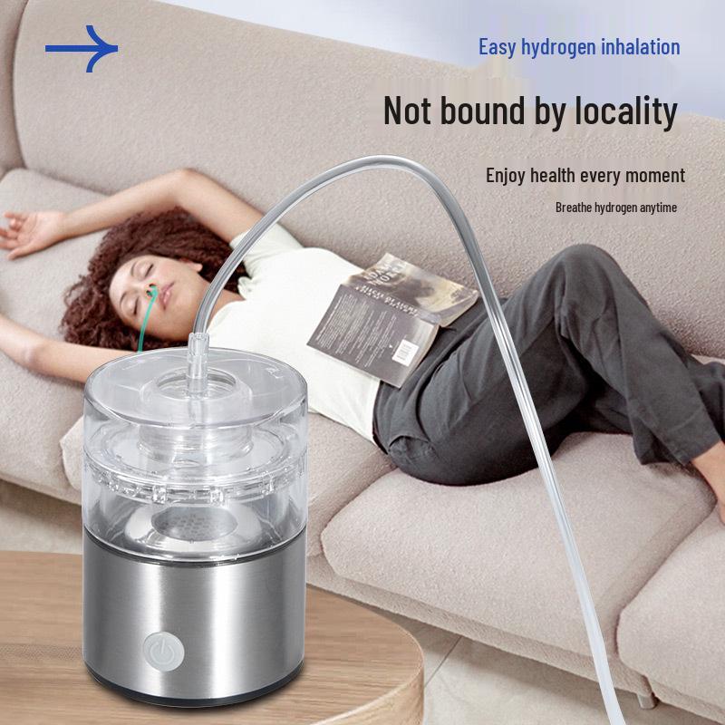Hydrogen Health Cup: High-Concentration Hydrogen-Rich Water with Electrolysis and Inhalation Function.