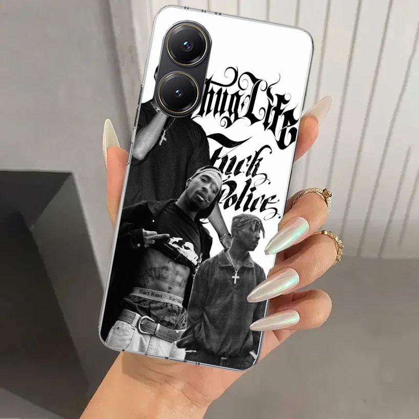 

Rapper 2pac Singer Tupac Phone Case for Xiaomi Poco X5 X6 X7 Pro F7 Ultra M7 Redmi 15 15C 13 13C 12 12C 10 10A 10C 9 9A 9C 9T Sh Xiaomi Poco X7